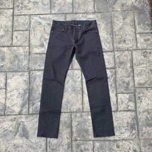 H&M Denim Men’s Wax Textured Slim Jeans